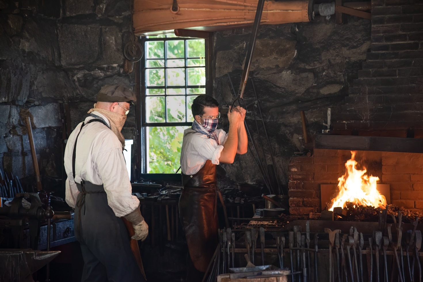 Experience Blacksmithing: Lessons at Quailside Forge